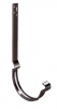 Крюк желоба длинный полоса 125/90 Ral 8017 Grand Line